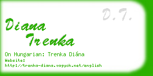 diana trenka business card